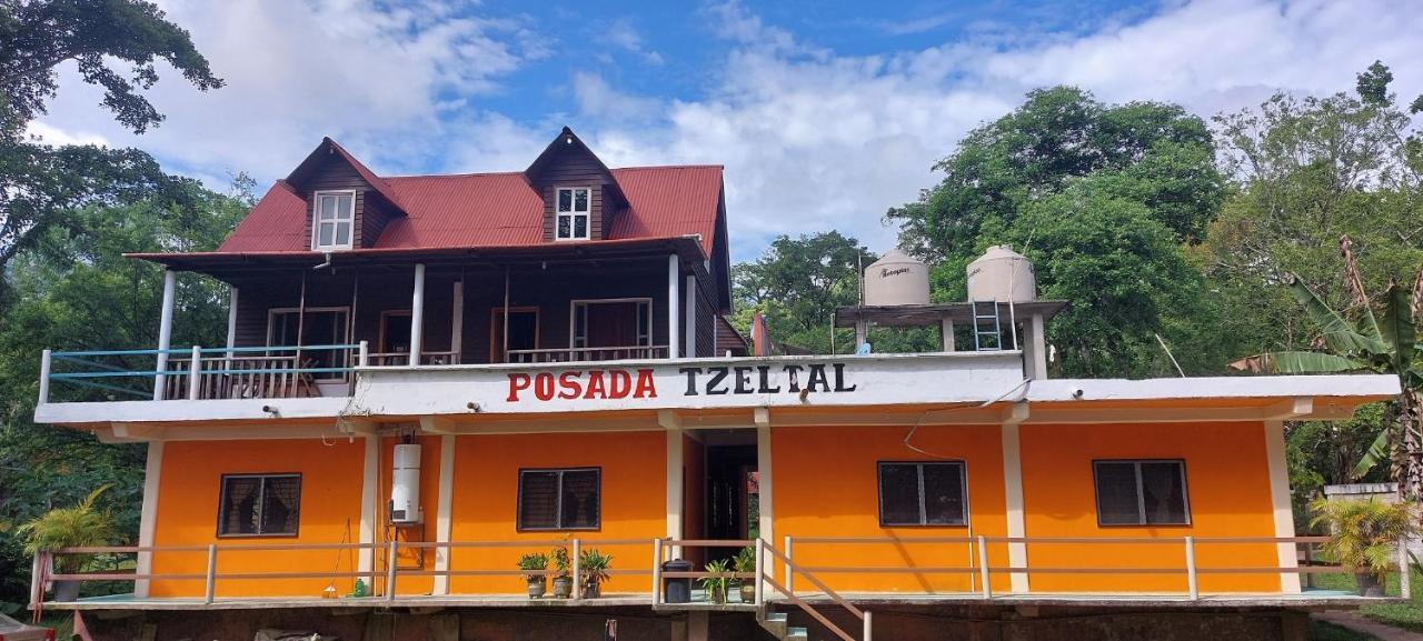 Posada Tzeltal Arroyo Agua Azul エクステリア 写真