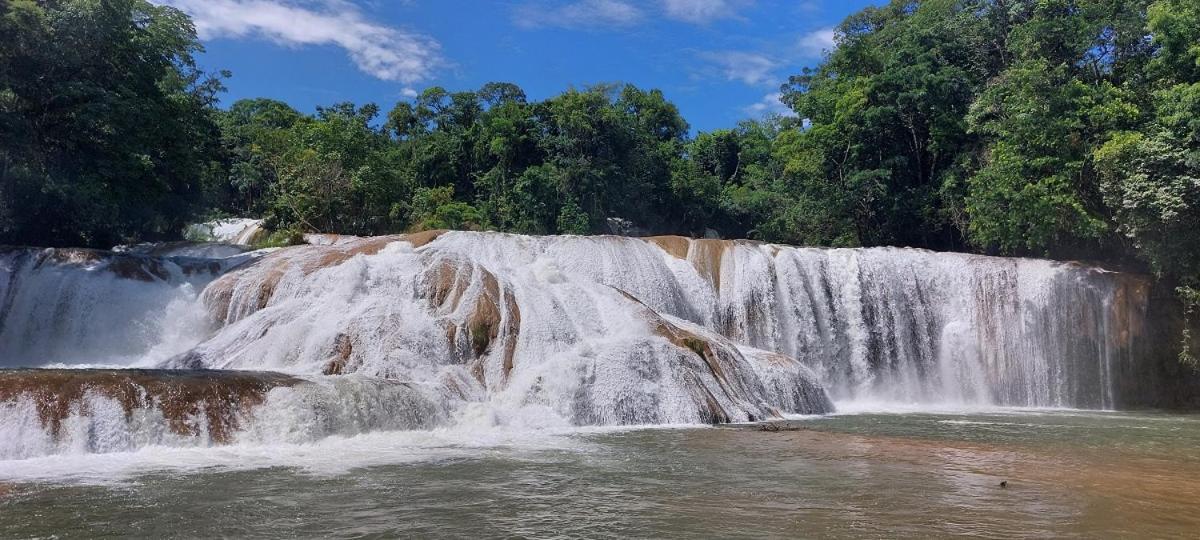 Posada Tzeltal Arroyo Agua Azul エクステリア 写真